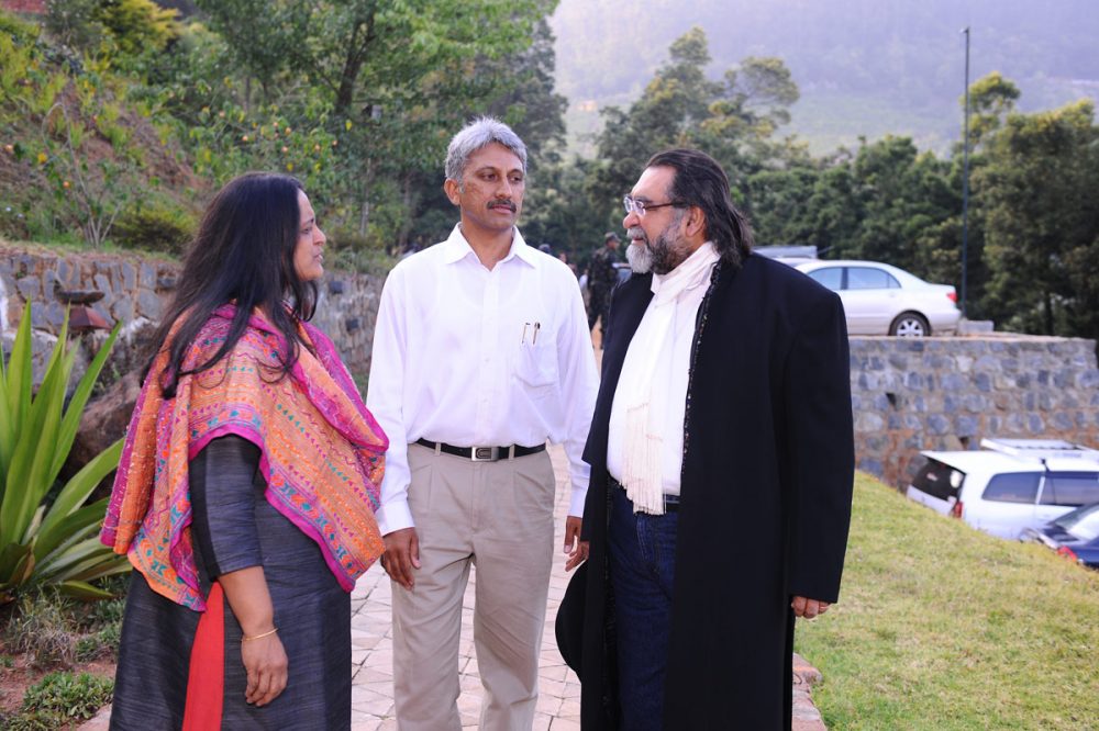 Prahlad Kakar arrives to be part of the 10th Anniversary celebration.